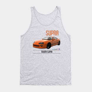 Supra Drift Orange Tank Top